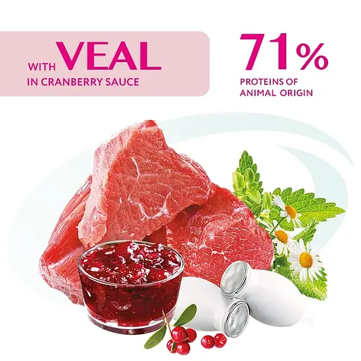 Уценка. Набор влажного корма для взрослых кошек Optimeal 3+1, 340 г (4 пауча по 85 г) - фото 12