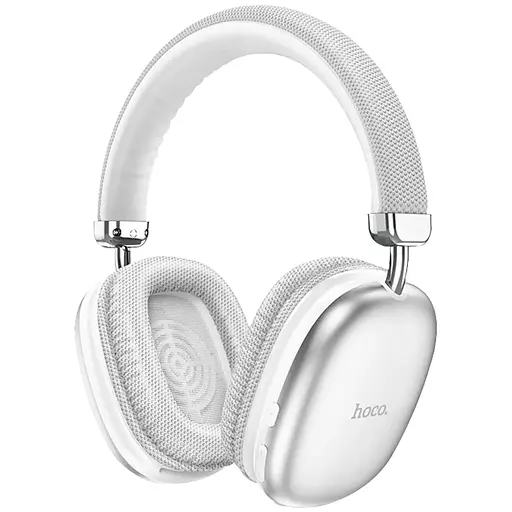 Навушники Hoco W35 wireless headphones бездротові накладні сріблясті - фото 2