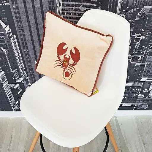 Мягкая игрушка Подушка Зодиак скорпион 32см - фото 2