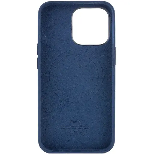 Чохол Epik Silicone case AAA with Magsafe and Animation для Apple iPhone 13 Pro 6.1 Синій/Abyss Blue - фото 3
