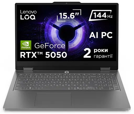 Ноутбук Lenovo LOQ Essential 15IRX11 (83SC0064RA) Luna Grey