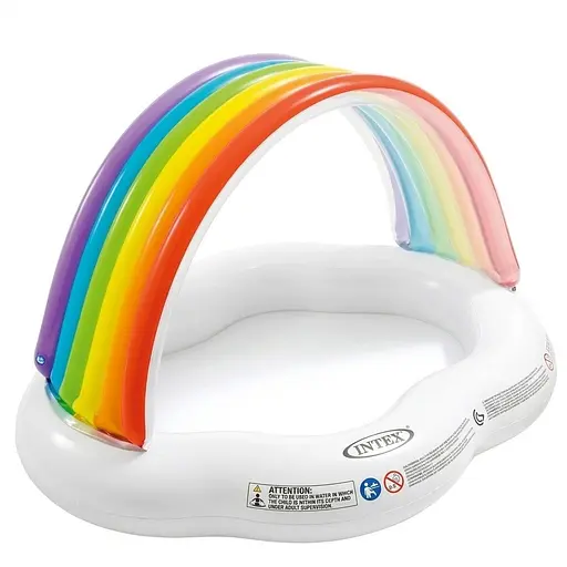 Дитячий басейн Intex Веселка-Хмара надувний (57141) - фото 1
