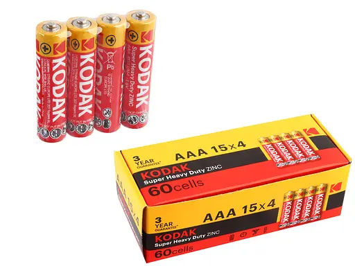 Батарейки Kodak Extra AAА/4 /60/