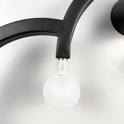 Дизайнерский черный светильник в американском стиле FAIRY Line.F SC 9/5 BK - фото 3