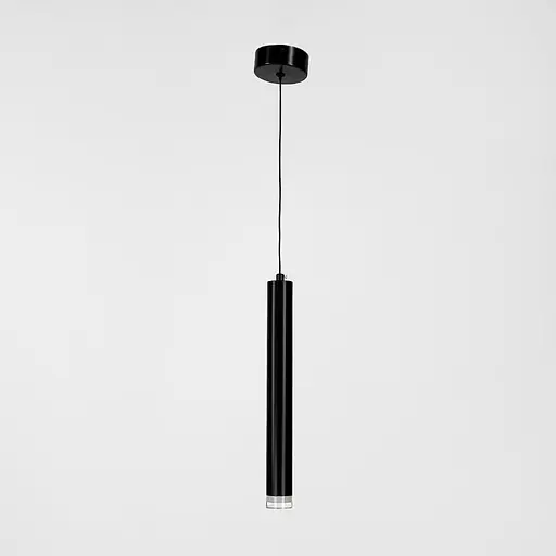 Одинарний підвіс у чорному корпусі 32х3,5 см | Арт. A075/1 BK | Line F - фото 4