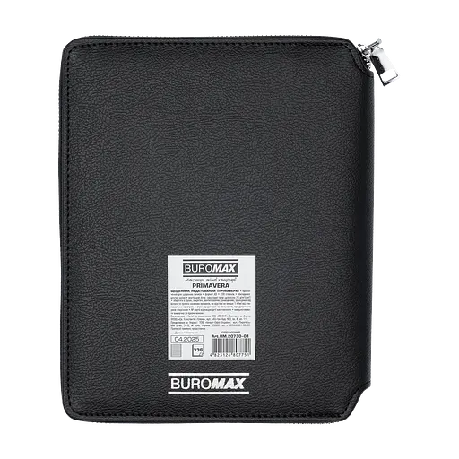 Ежедневник недатированный Buromax Primavera A5 искусственная кожа/поролон 336 страниц черный (BM.20730-01) - фото 2