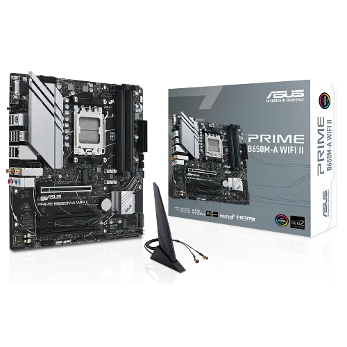 Материнська плата Asus B650M-A II-CSM Prime Socket AM5 (PRIME B650M-A II-CSM)