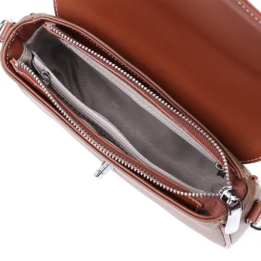 Кожаная женская сумка Vintage 24.5х15х7.5 см sum0026573 - фото 9