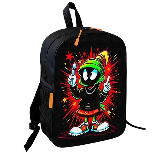 Рюкзак школьный детский Марвин Марсианин 36х27 см подростковый для мальчика, девочки (4029)