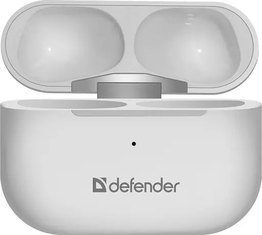 Гарнитура Defender Twins 636 Pro TWS Bluetooth White - фото 4