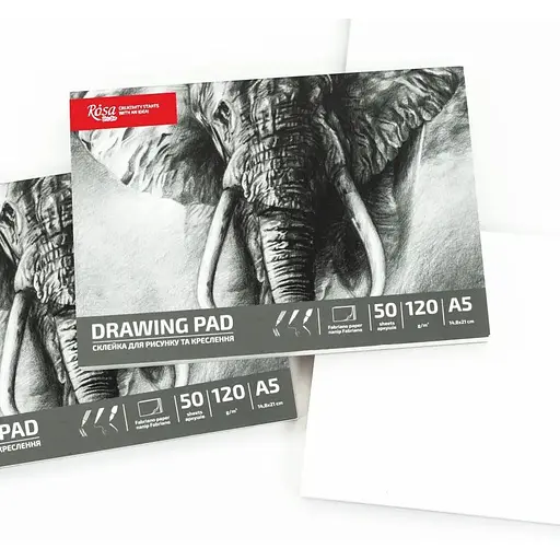 Склейка для рисунку Rosa Studio Слон 120г/м2 50л - фото 3