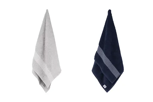 Набір рушників махрових Ardesto Holiday 50х90 см 4 шт. 100% бавовна синій сріблястий (ART2550IS)  - фото 10