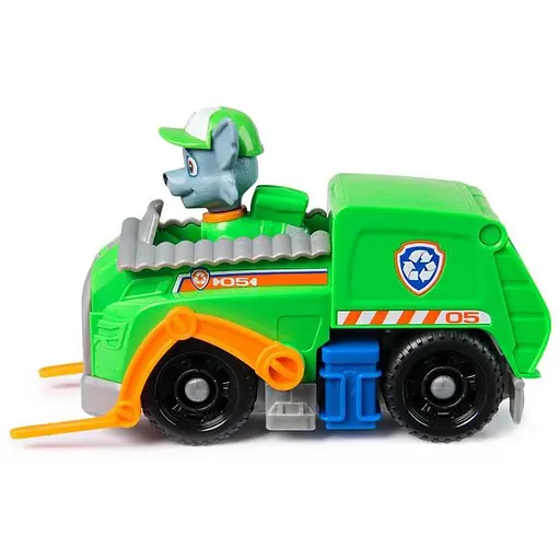Игровой набор Paw Patrol базовый спасательный автомобиль с водителем Рокки (SM97237/6071213) - фото 2