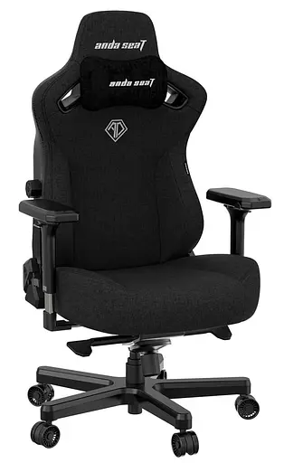 Игровое кресло Anda Seat Kaiser 3 L Black Fabric (AD12YDC-L-01-B-CF) - фото 7