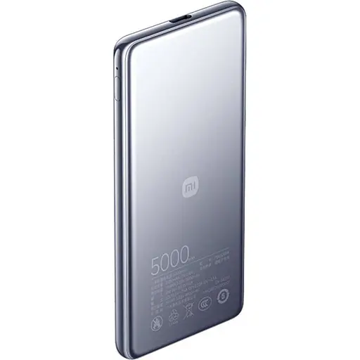 Внешний аккумулятор Xiaomi Ultra Slim 5000mAh 20W Gray BHR9535GL (130234) - фото 3
