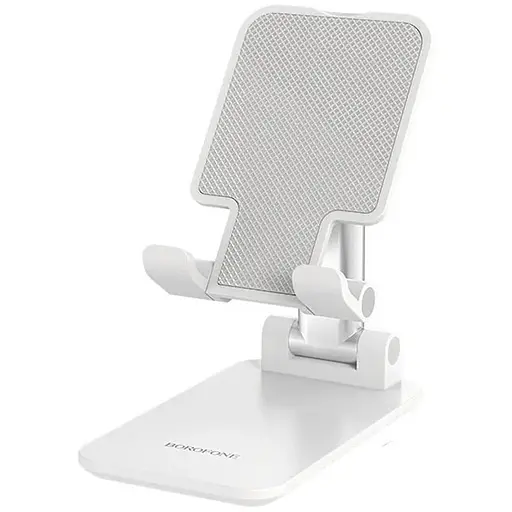 Тримач — настільна підставка BOROFONE BH42 Lite біла 6974443381436