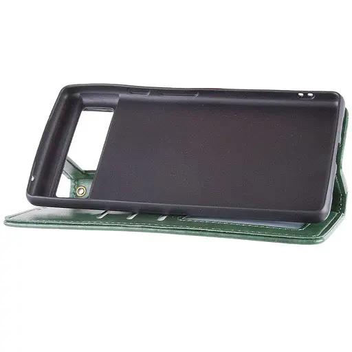 Кожаный чехол-книга GETMAN Gallant (PU) для Google Pixel 6 Зеленый - фото 5