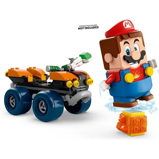 Уценка. Конструктор LEGO Super Mario Mario Kart Bowser и его замок 1068 деталей (72039) - фото 7