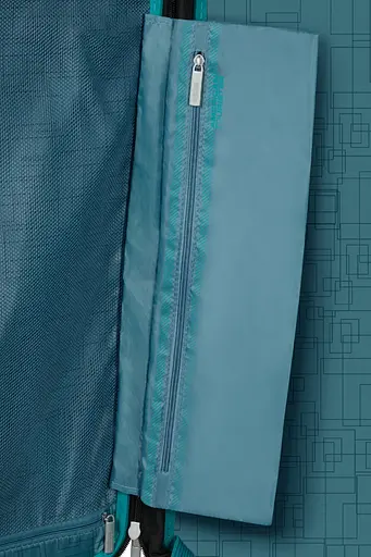 Чемодан American Tourister AEROSTEP 77 см TURQUOISE 77x50x29(32) MD8*21003 - фото 13