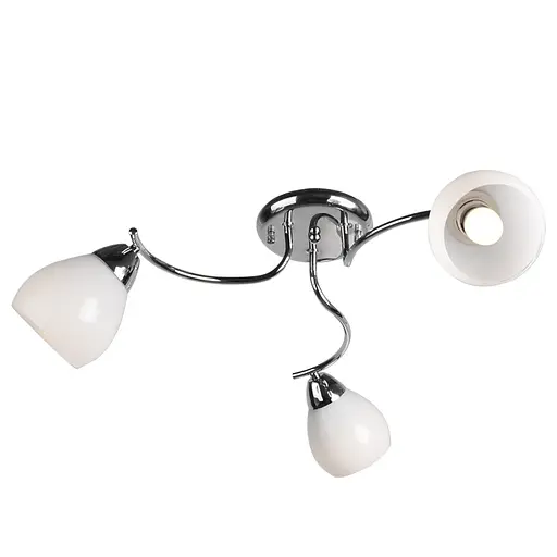 Люстра стельова Brille класична E14 40W CH (LK-261C/3) - фото 4