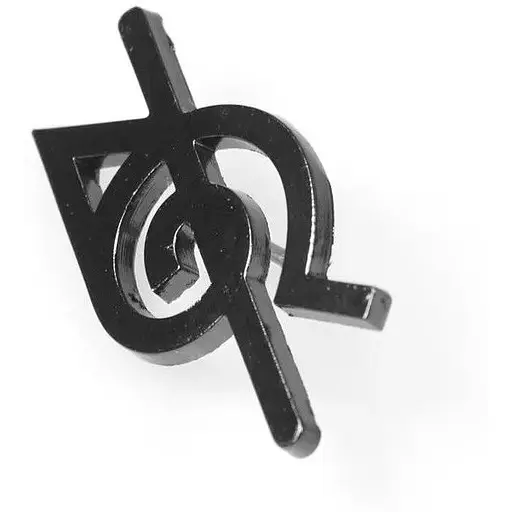 Значок Naruto Наруто лого Коноха Село Прихована в Листві перекреслений лист NА 27.06 - фото 2