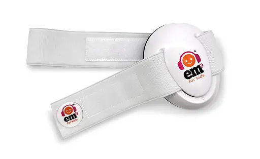 Дитячі протишумні навушники EMS від 0 до 18 міс 4 Bubs, Біла стрічка, Білий (1013-02) - фото 3