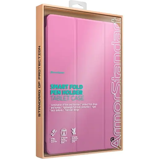 Чохол-книжка ArmorStandart Smart Fold Pen для Apple iPad 11 2025 (A16) / 10.9 2024 / 2022 Pink (ARM74948) [133688] - фото 4