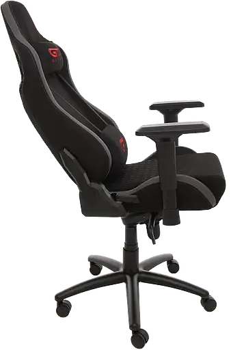 Геймерское кресло GT Racer черное с серым (X-0712 Shadow Gray) - фото 6