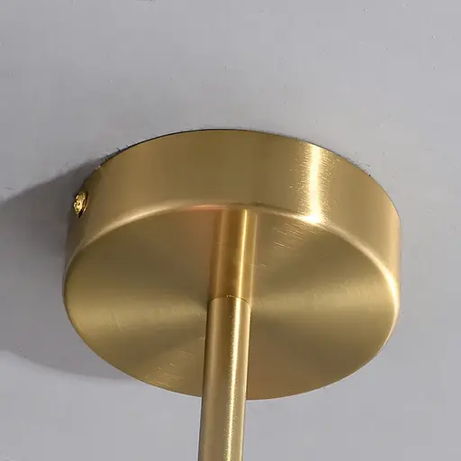 Светодиодная люстра Облачко 5018 (Золотая) на 5 плафонов - фото 10