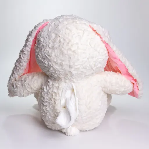 М'яка іграшка-плед та подушка 3 в 1 Зайчик плед в іграшці 35×32×40 (см) Білий Colorful Home 509-9W - фото 5