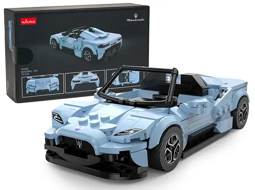 Конструктор дитячий автомобіль Maserati MC20 Синій RASTAR