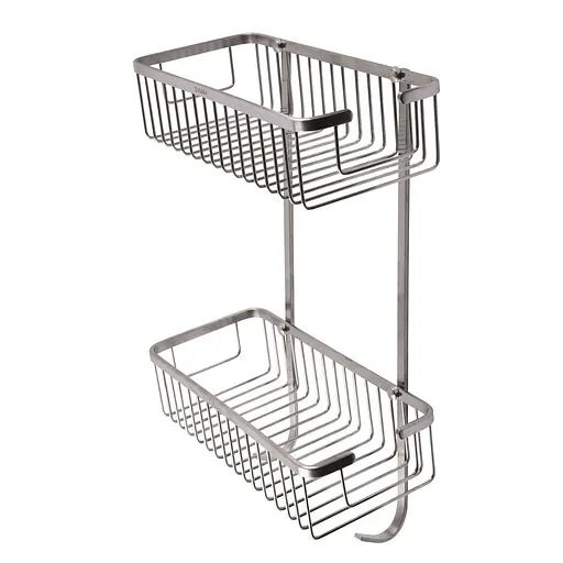 Поличка подвійна Globus Lux SQ9488, Нержавіюча сталь - фото 3