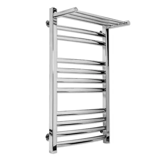 Водяна рушникосушка Laris Гранд з полицею П11 500x900 71207603, Хром - фото 1