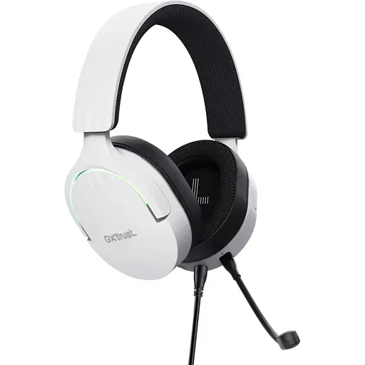 Гарнитура Trust игровая GXT 490 FAYZO 7.1 USB-A 2 м белая - фото 2