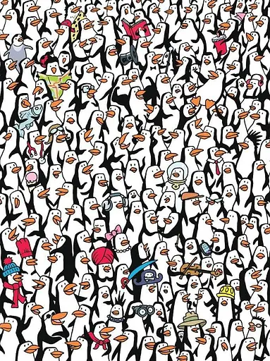 Книга Де ховаються пінгвіни? Віммельбух. Автор - Софі Крейн (BookChef) - фото 4