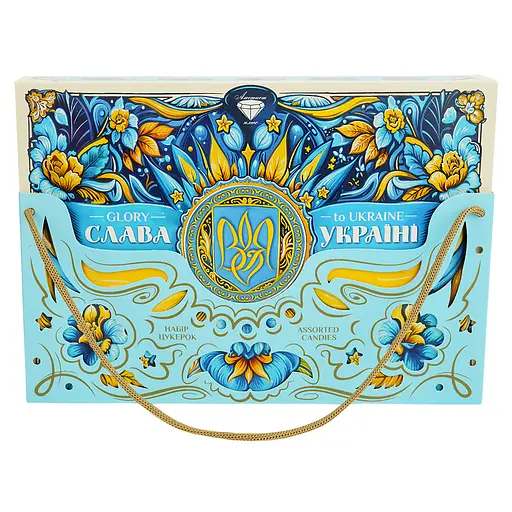 Набор конфет Аметист Плюс Слава України! 500 г - фото 4