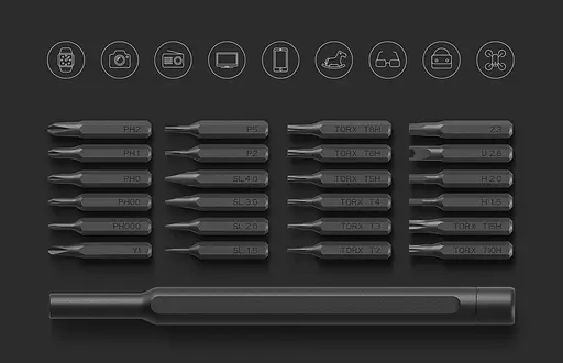 Отвертка - набор с битами Mi Precision Screwdriver Kit (BHR4680GL) - фото 4