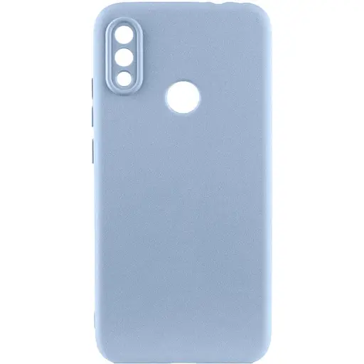 Чохол TPU Getman Liquid Silk Full Camera для Xiaomi Redmi Note 7 / Note 7 Pro / Note 7s Блакитний / Lilac Blue