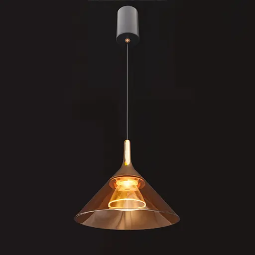 Стельовий світильник Brille світлодіодний BR-01 483S/1 LED 10W G/BK - фото 5