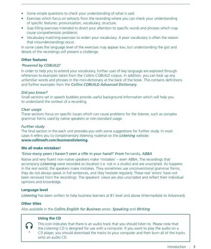 English for Business. Listening with CD - фото 2