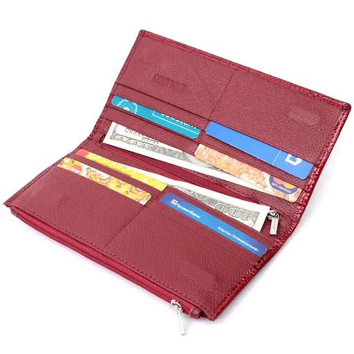 Жіночий шкіряний гаманець ST Leather 19х9х1.5 см acs0029429 - фото 6