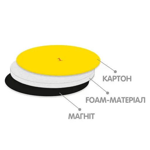 Демонстрационный магнитный набор "Дроби-Танграм" Vladi Toys VT5555-03 - фото 3