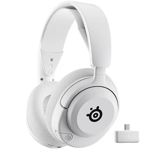 Ігрова гарнітура SteelSeries Arctis Nova 5 Wireless White MultiPlatform - фото 3