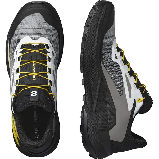 Кросівки Salomon Genesis 9 Black/White/Lemon - фото 4