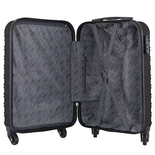 Чемодан Semi Line 24" M Black (T5636-2) - фото 2