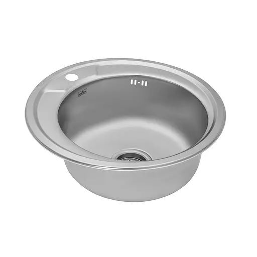 Кухонная мойка Kroner KRP Satin-490 (0,8 мм) CV022766, Satin - фото 3