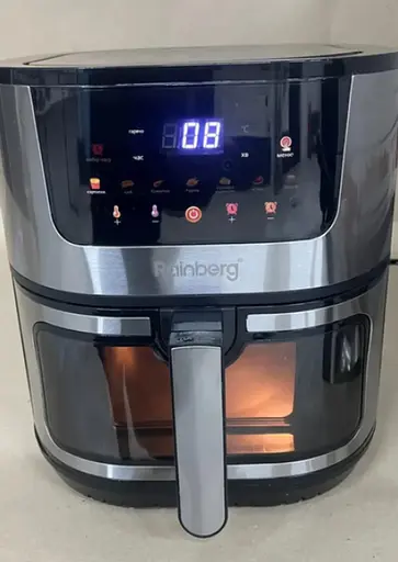 Аерофритюрниця Rainberg RB-2287 12.5 л з сенсорним керуванням 4200 Вт - фото 6