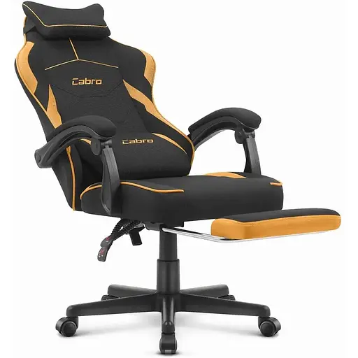 Крісло Cabro C502 Black-Orange (тканина) - фото 3