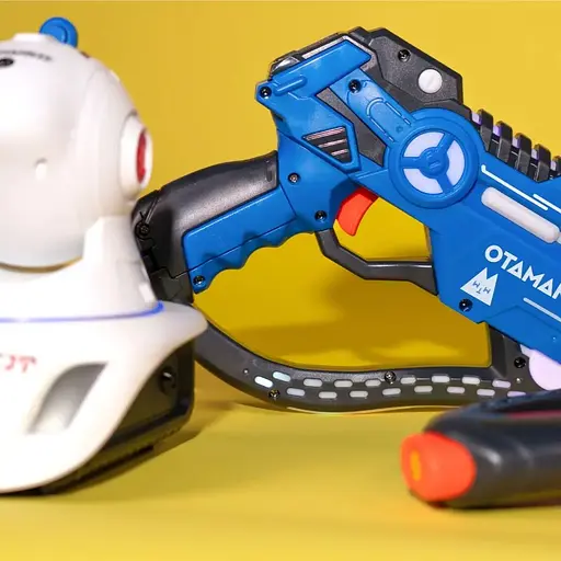 Набір лазерної зброї Otamanko Лазерні бої 2 лазерних пістолета і проектор - фото 6