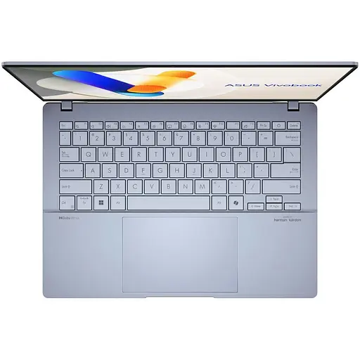 Ноутбук ASUS Vivobook S14 OLED S5406MA з процесором Intel Core Ultra 7 155H pana la 4.8GHz, 14'', WUXGA, OLED, 16GB LPDDR5X RAM, 512GB SSD, Intel Arc графікою, Windows 11 Pro, Mist - фото 9